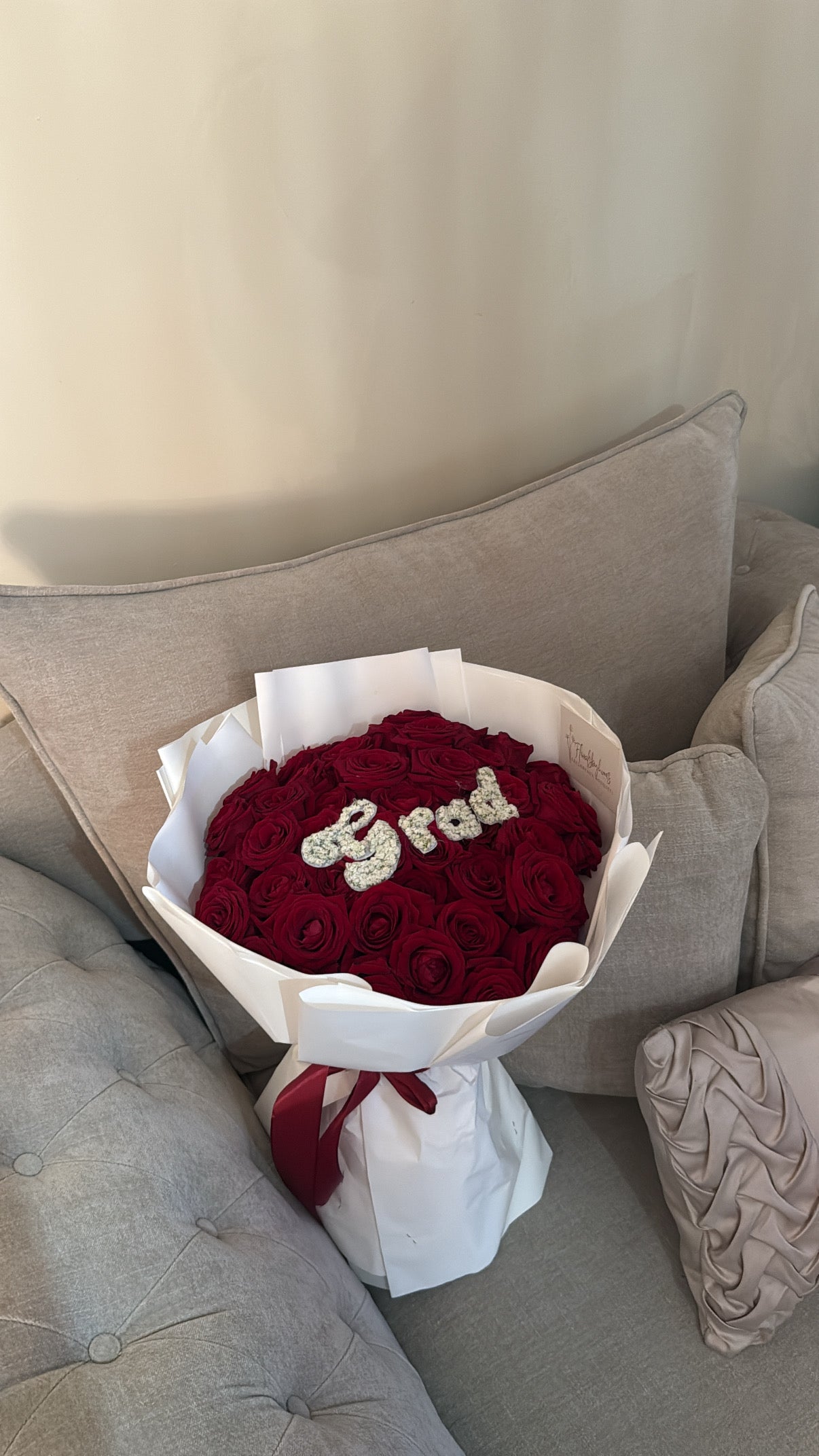 50 premium rose grad bouquet