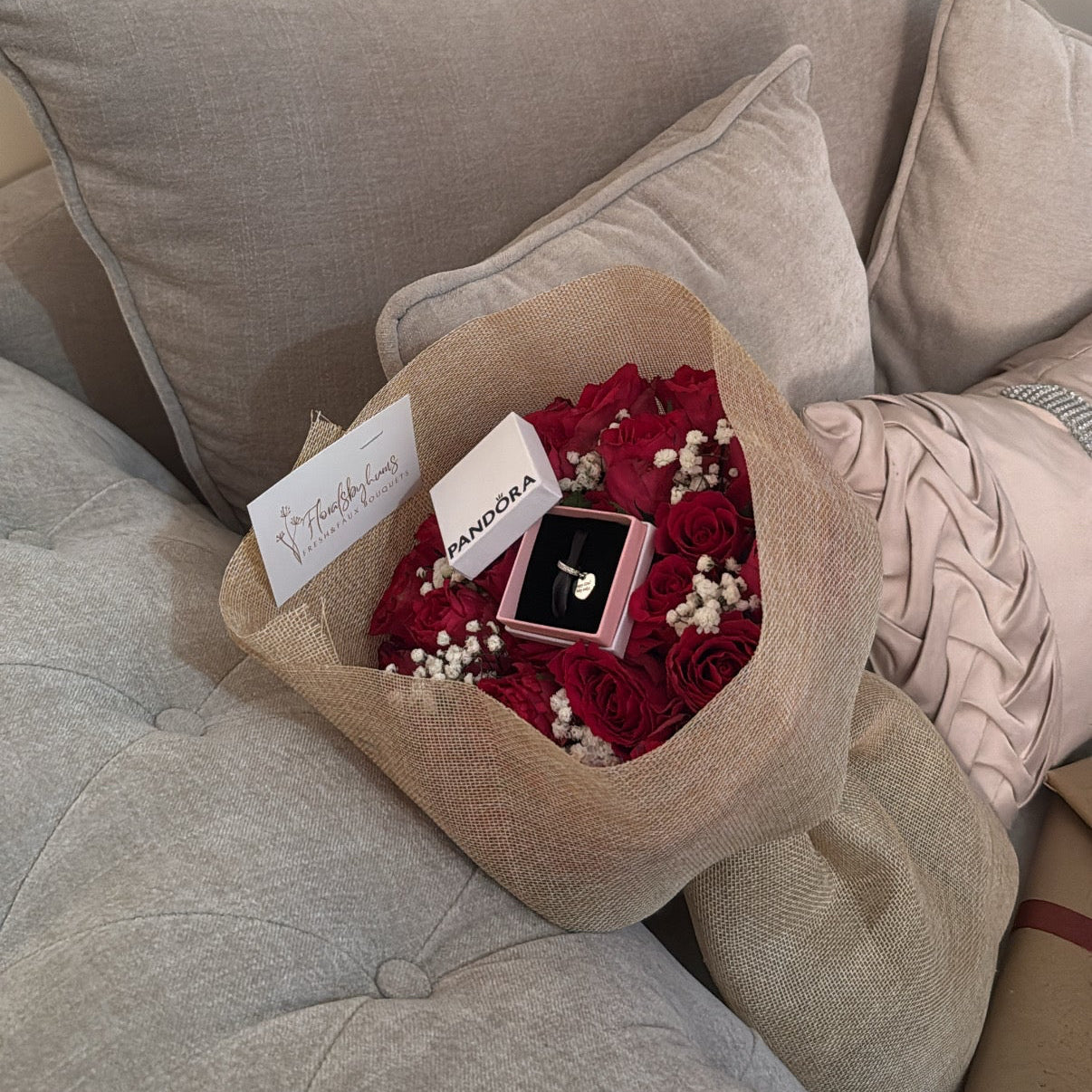 Pandora charm bouquet