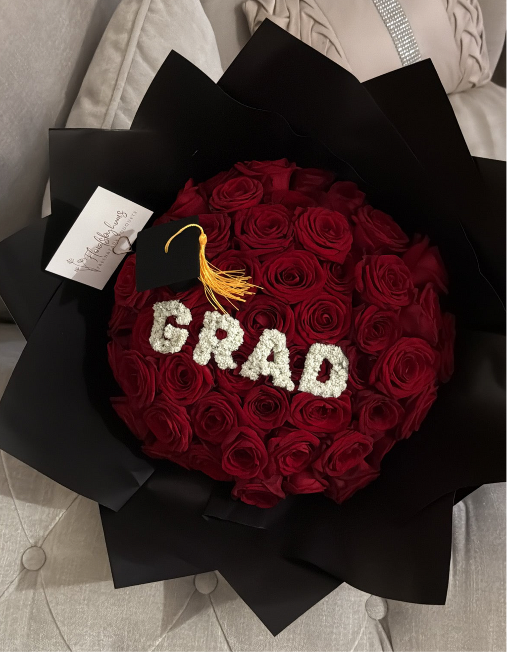 Grad premium rose bouquet