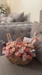 Makeup bloom basket