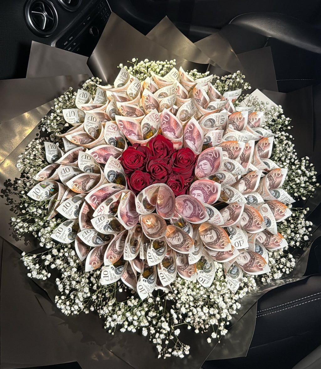 Money bouquet- £1000