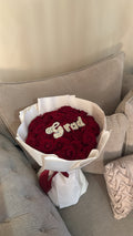50 premium rose grad bouquet