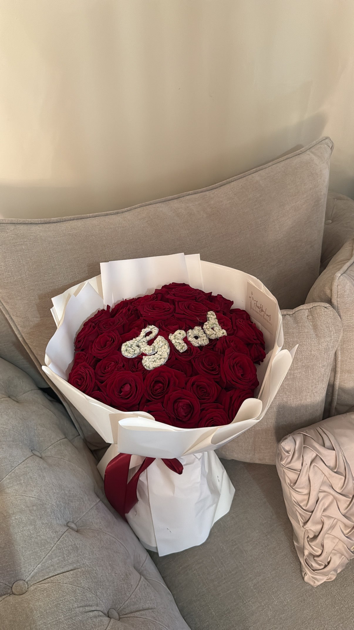 50 premium rose grad bouquet