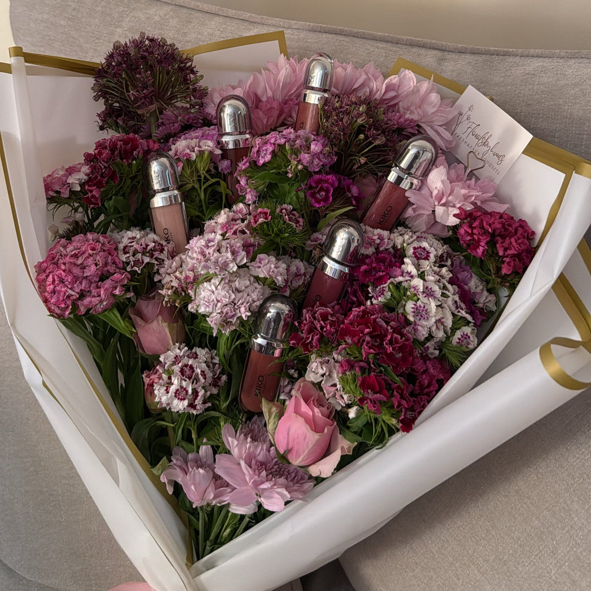 Kiko lipgloss bouquet