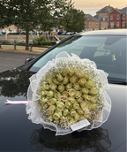 Nikkah white rose bridal bouquet