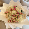 Hydrangea mixed floral bouquet