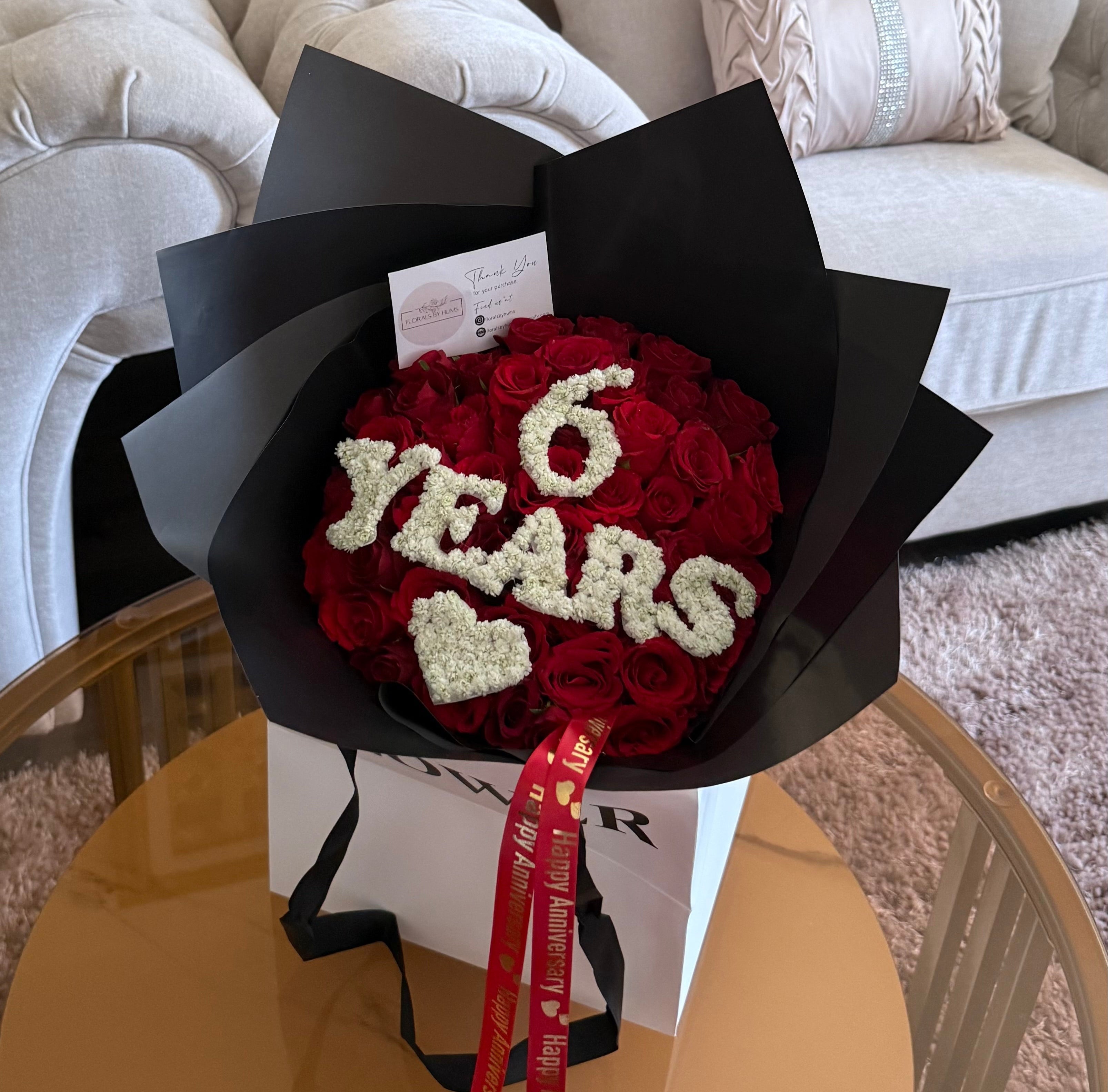 Anniversary bouquet