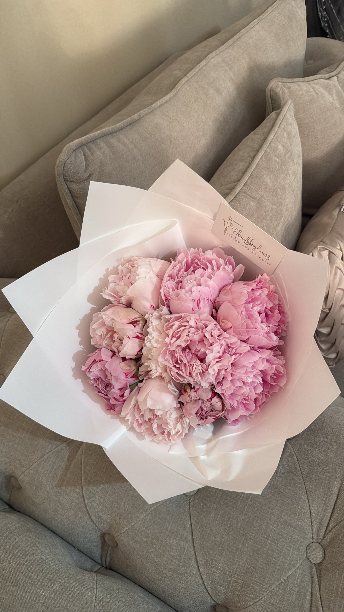Peonies bouquet