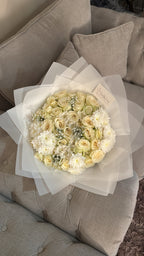 White diamond bouquet