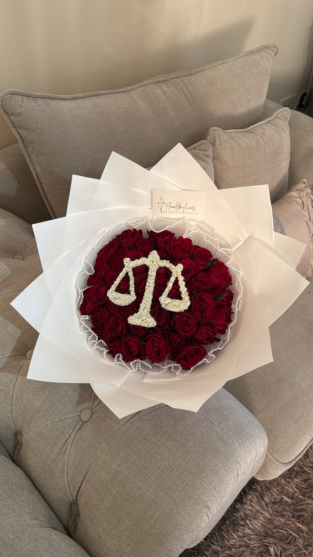 Standard rose law bouquet