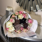Jersey hijab bouquet