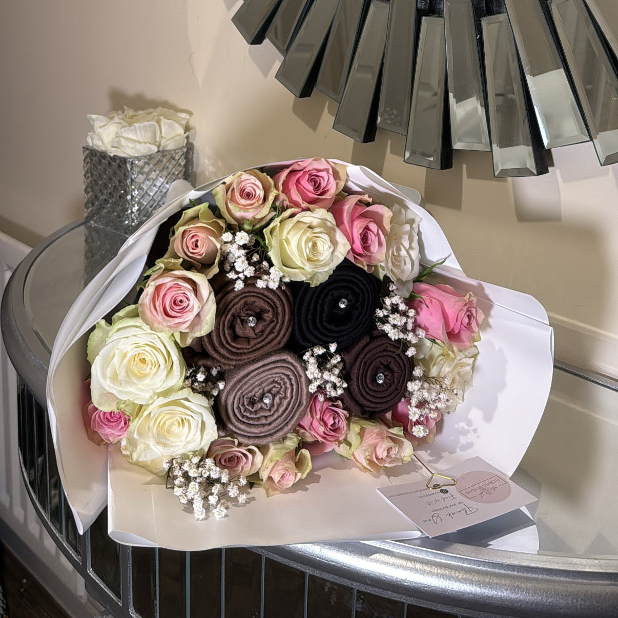 Jersey hijab bouquet