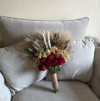 Bridal pampas bouquet