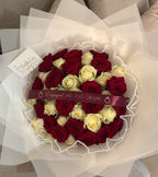 Premium rose engagement bouquet