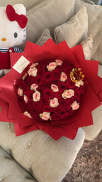 Hello kitty premium rose bouquet