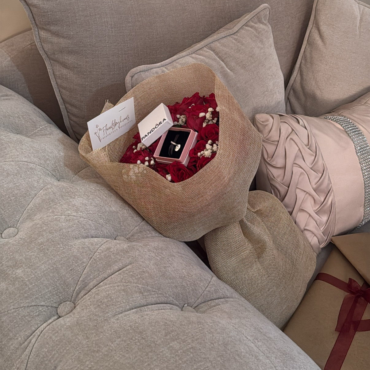 Pandora charm bouquet