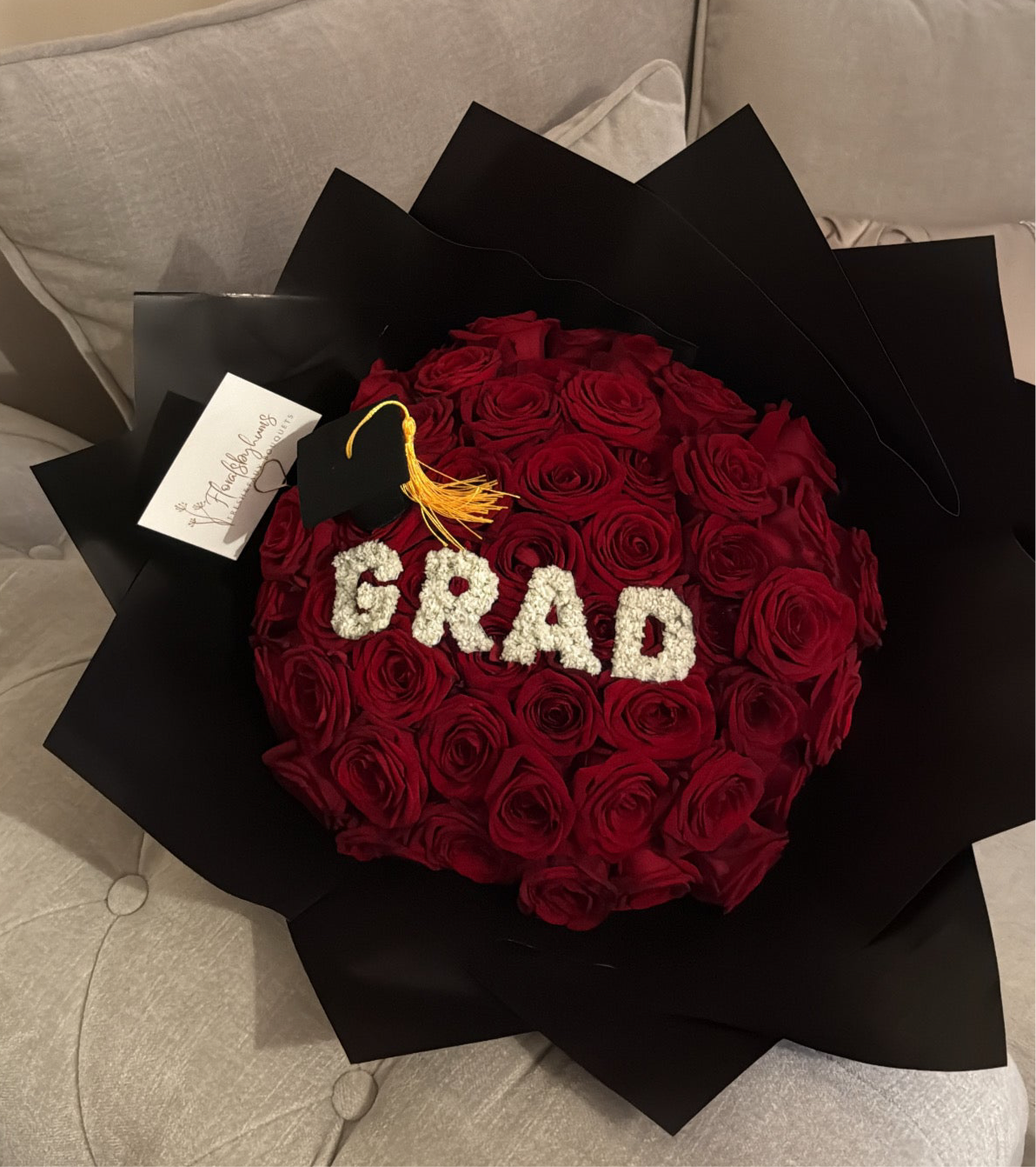 Grad premium rose bouquet